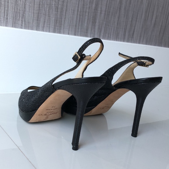 Jimmy Choo sling back black heels 🖤 - Picture 4 of 6